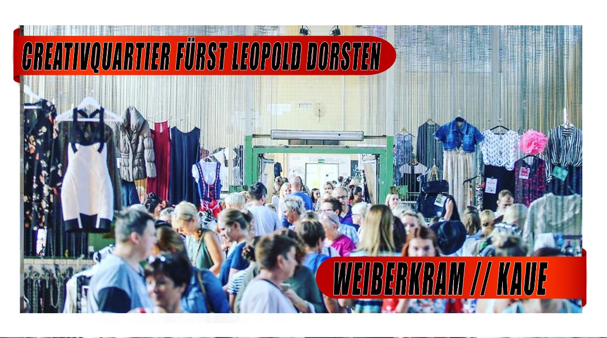 Weiberkram Mädelsflohmarkt in der Kaue