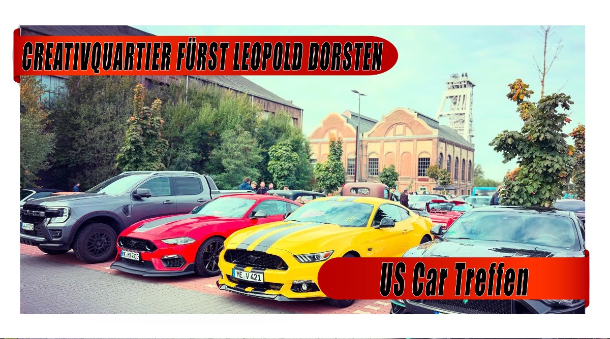36. US-Car Treffen im CreativQuartier Fürst Leopold Dorsten