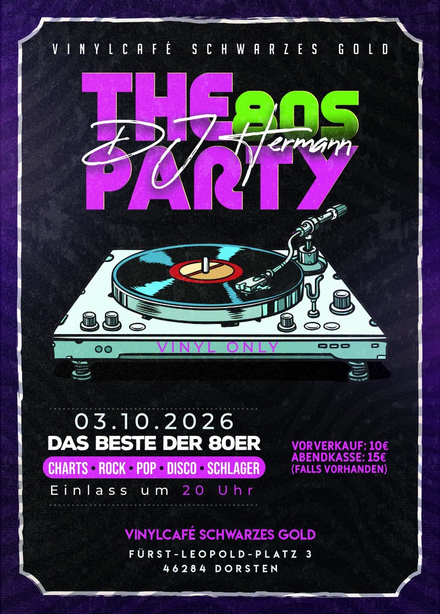 80er Party mit DJ Hermann